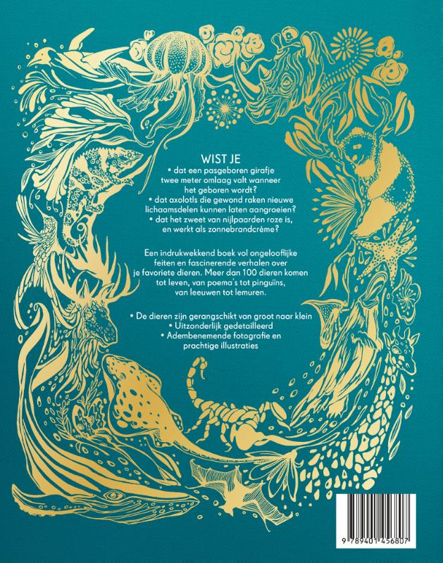 Het dikke boek van alle bijzondere dieren achterkant