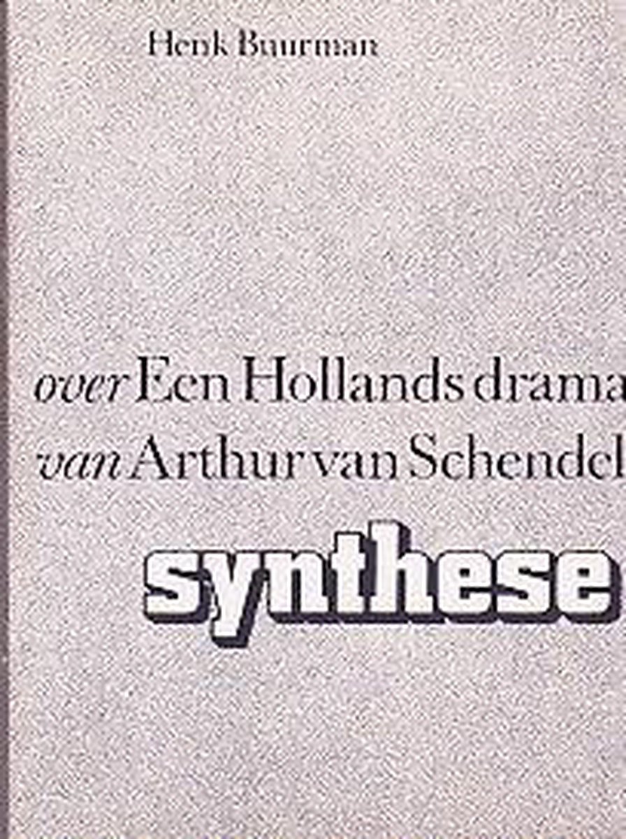 boekenbalie_9789062878741_cover Over een hollands drama van Arthur van schendel