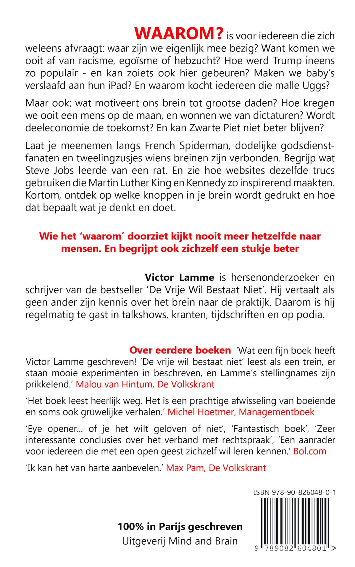 Waarom? achterkant