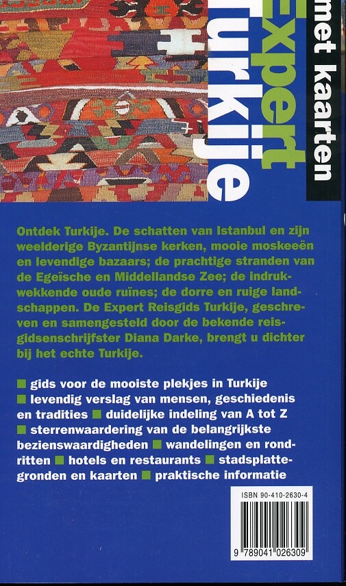 Turkije / Expert reisgids achterkant