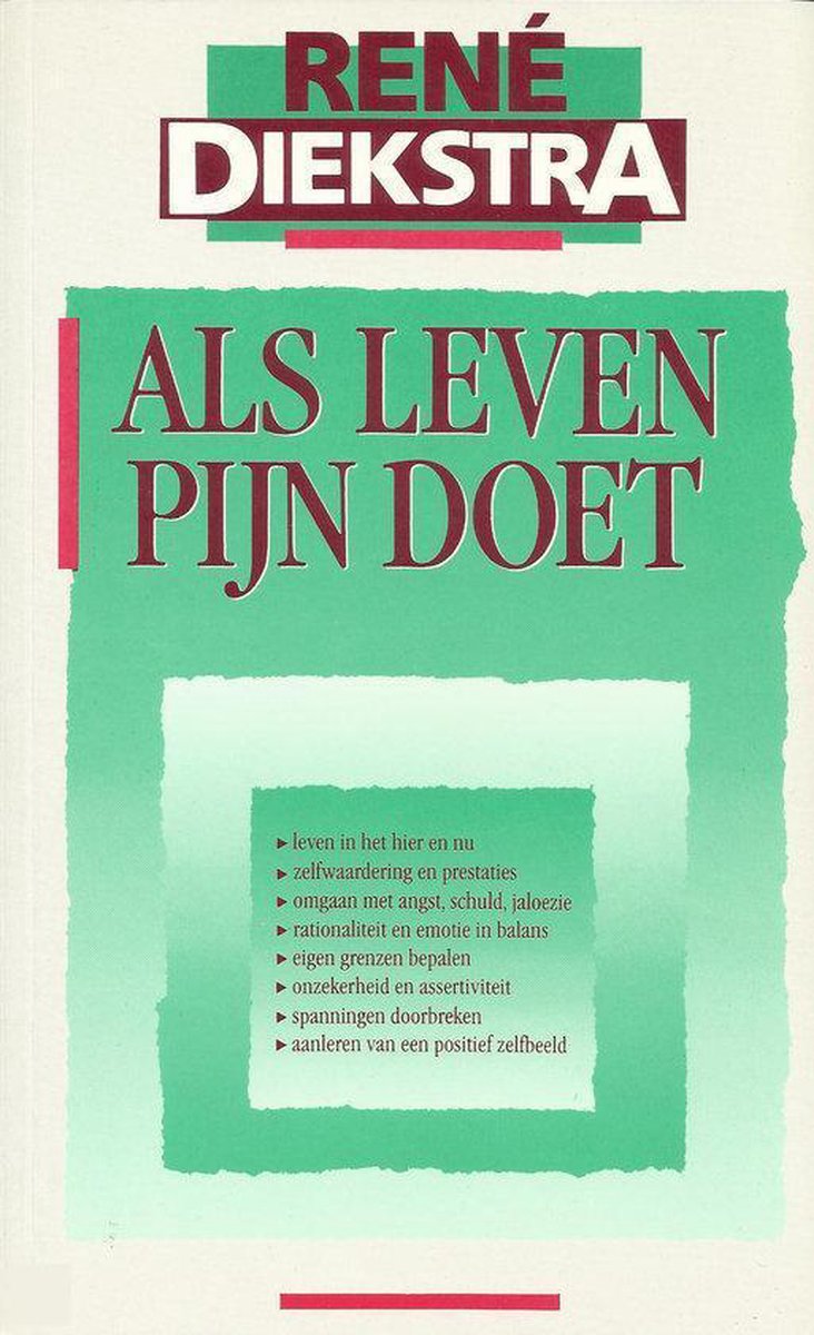 René Diekstra Als Leven Pijn Doet thumbnail
