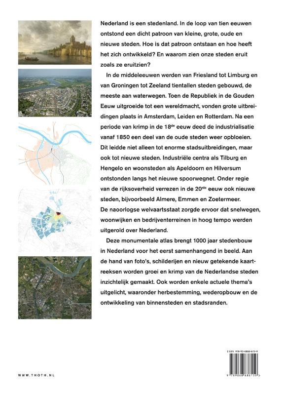 Atlas van de verstedelijking in Nederland achterkant