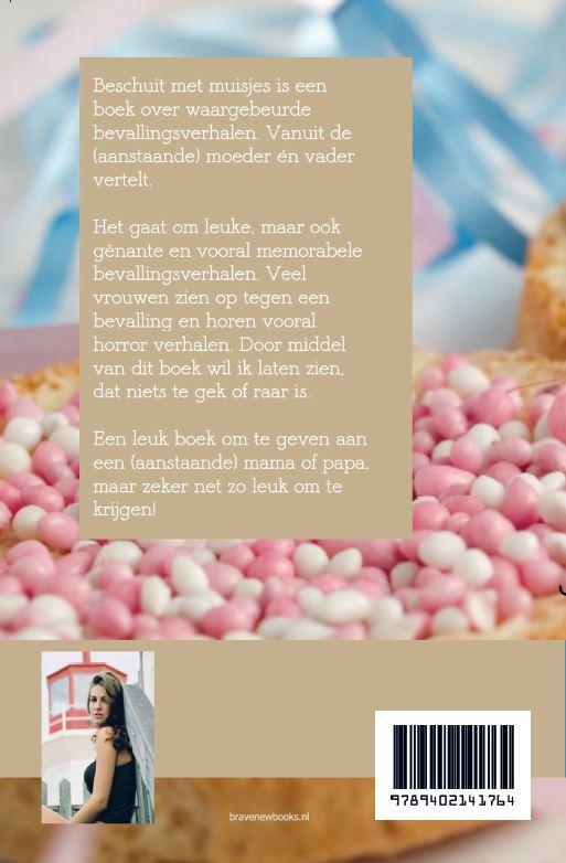 Beschuit met muisjes achterkant