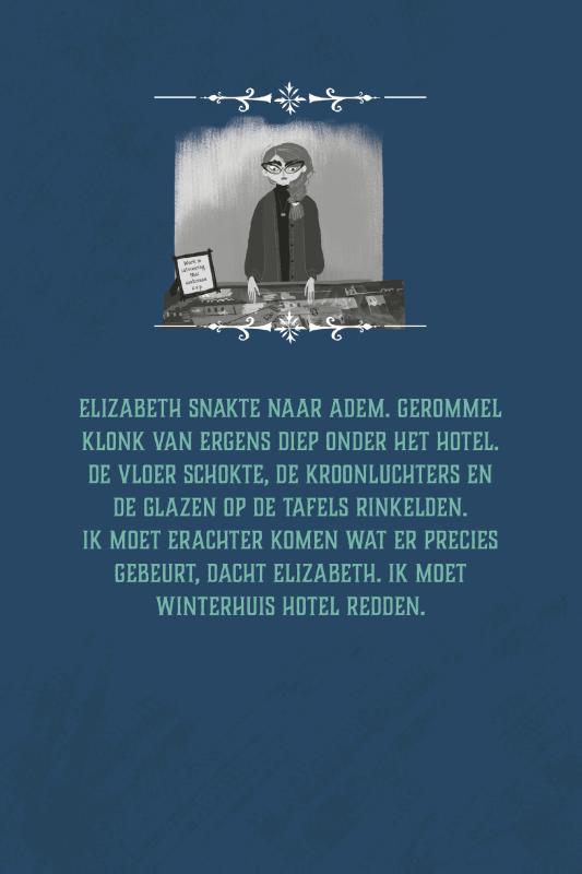 Het mysterie van Winterhuis Hotel / Winterhuis achterkant