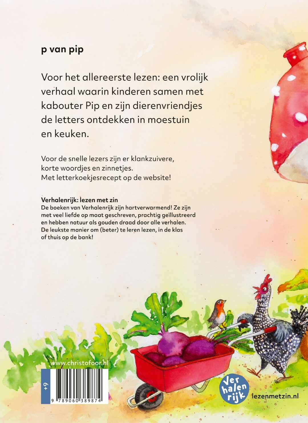 p van pip / Verhalenrijk achterkant