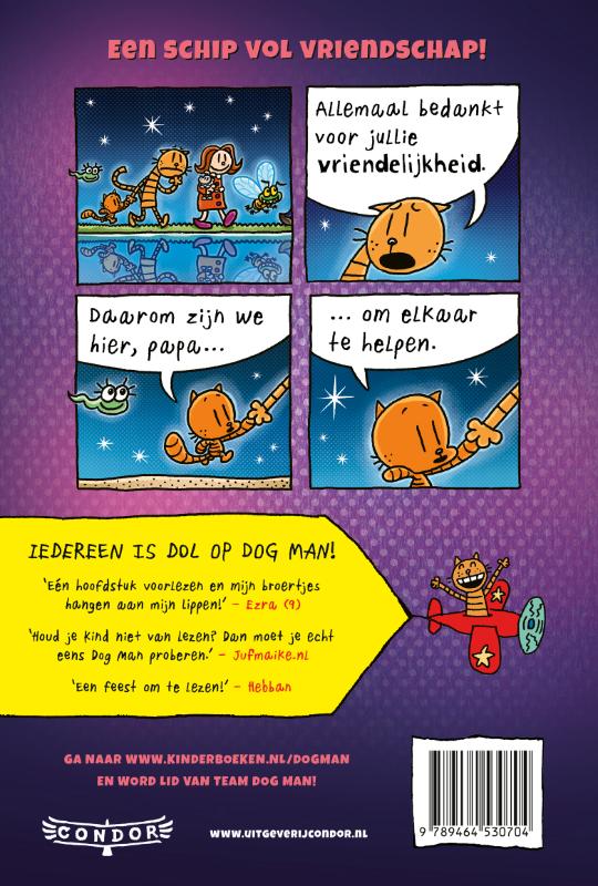 Alle honds aan dek / Dog Man / 11 achterkant