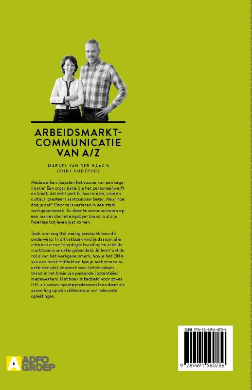 Arbeidsmarktcommunicatie van A/Z achterkant