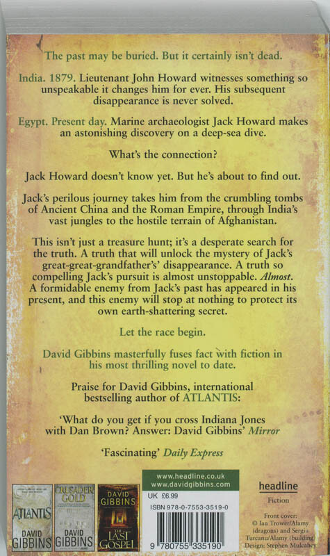 The tiger warrior achterkant