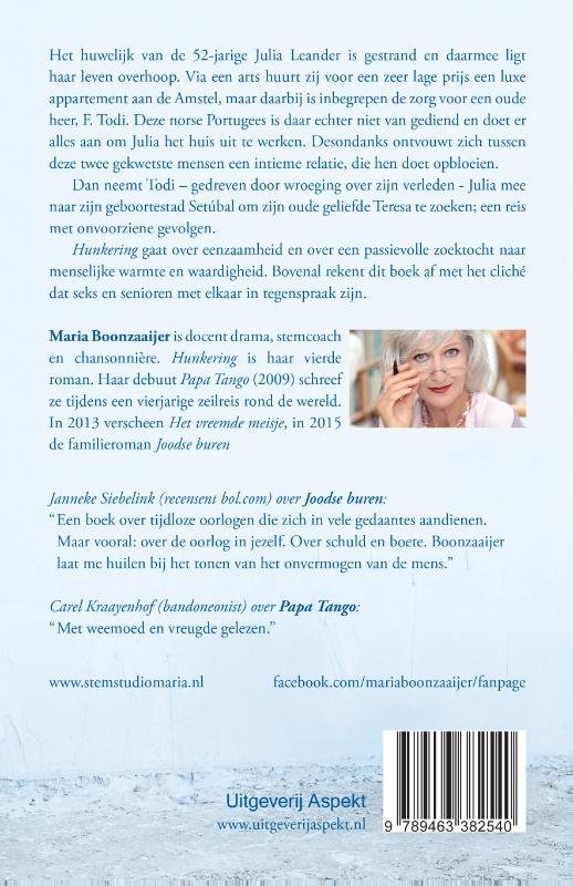 Hunkering achterkant