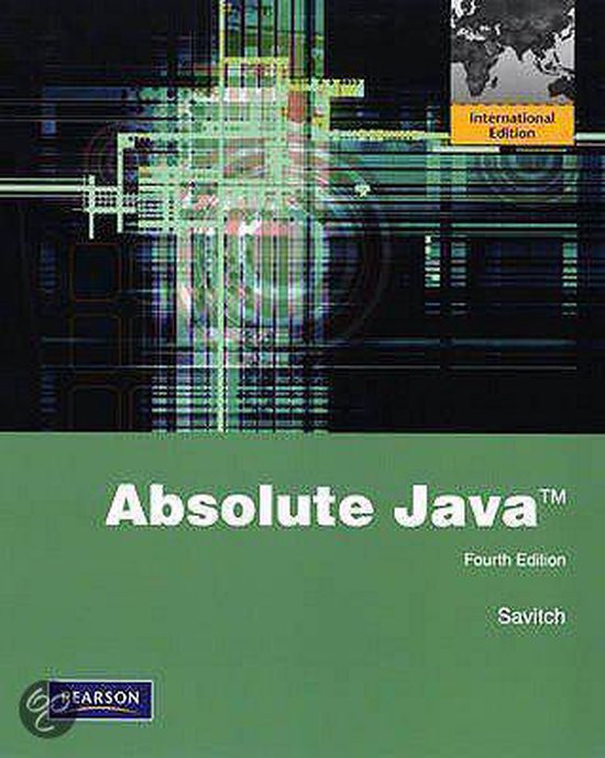 Absolute Java:International Version