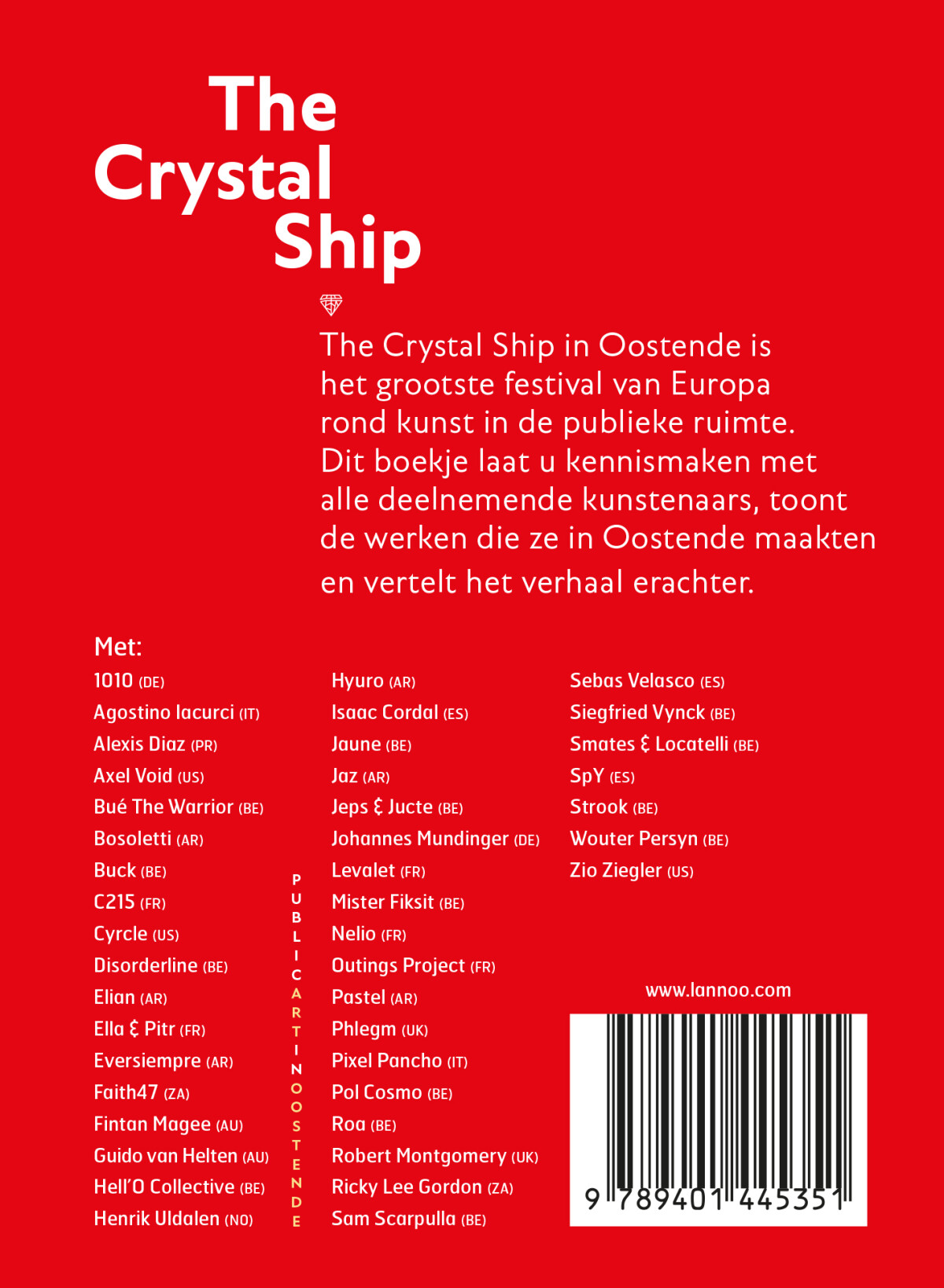 The Crystal Ship achterkant