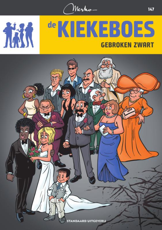 De Kiekeboes 147 - Gebroken zwart