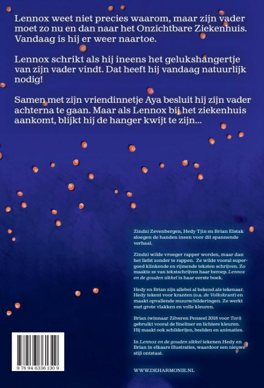 Lennox en de gouden sikkel achterkant