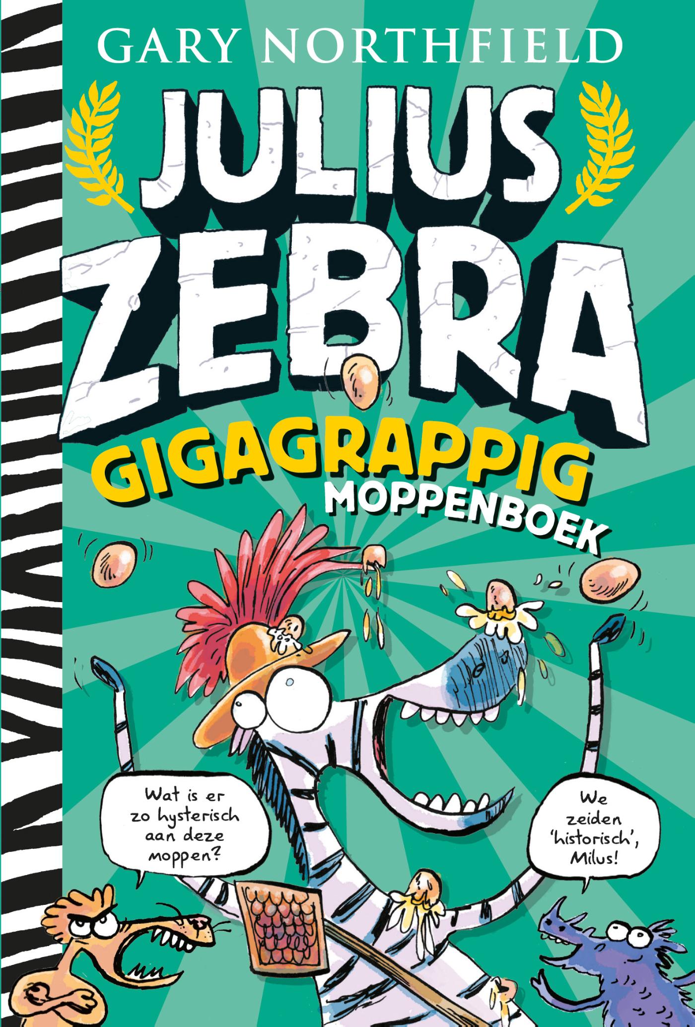 boekenbalie_9789024588749_cover Gigagrappig moppenboek / Julius Zebra