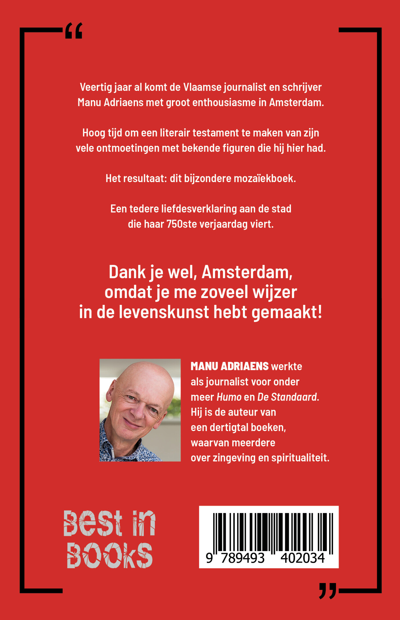 De wijsheid van Amsterdam achterkant