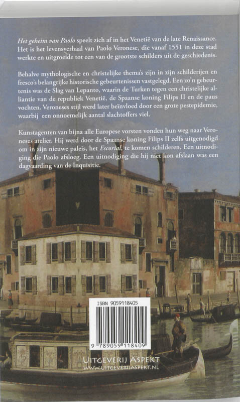 Het geheim van Paolo achterkant