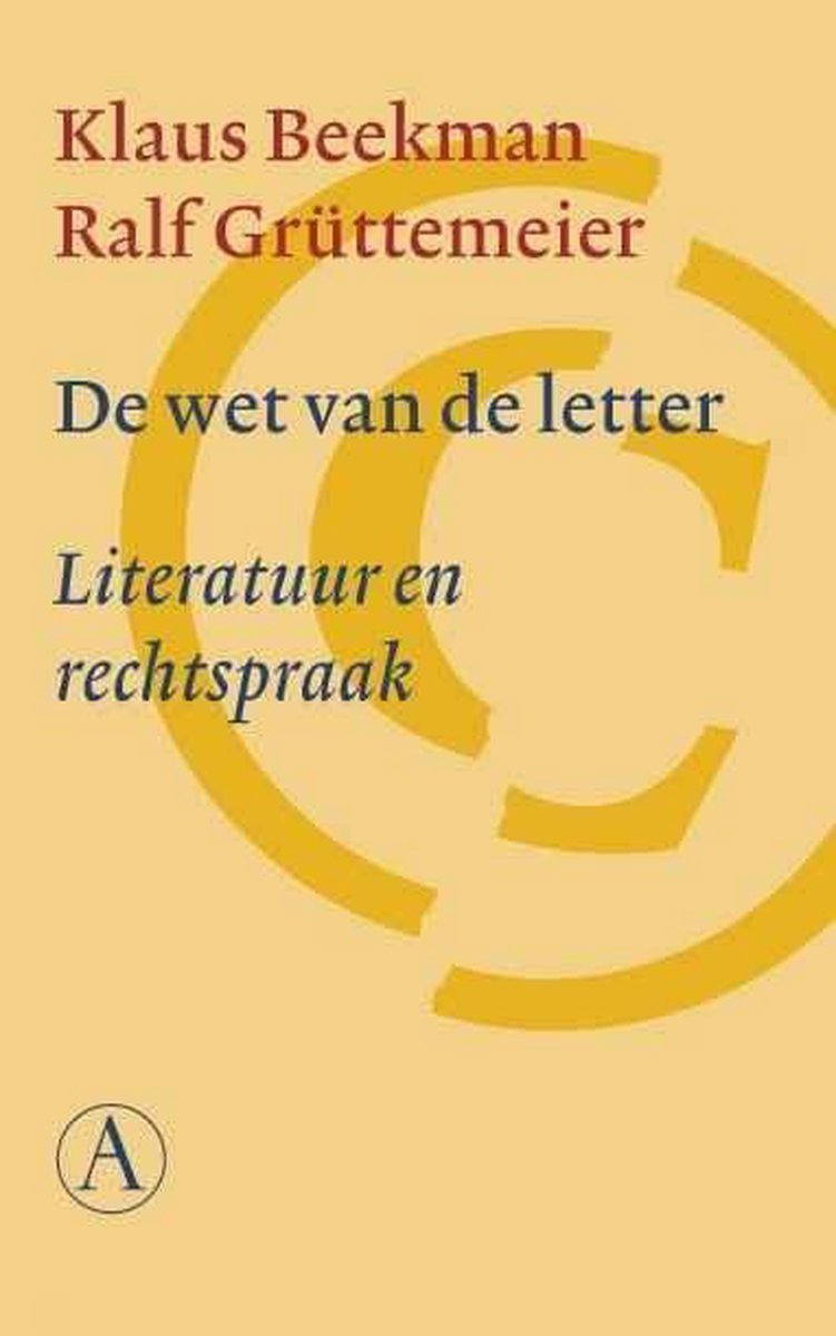 De wet van de letter