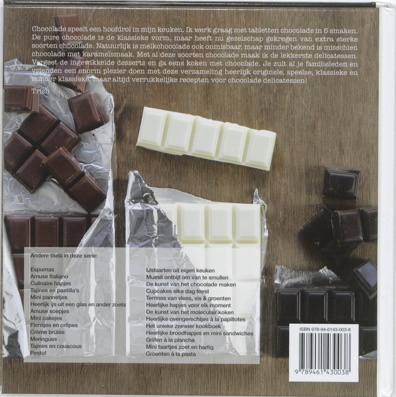 Creatief Culinair  -   Chocolade delicatessen achterkant