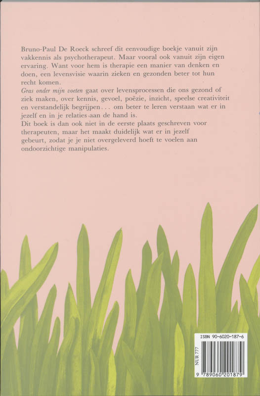 Gras onder mijn voeten Gras onder mijn voeten achterkant