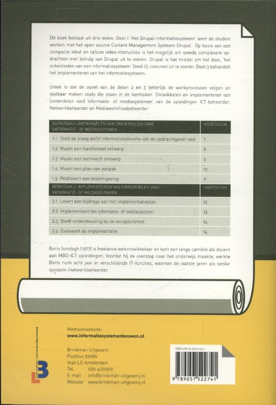 Informatiesystemen bouwen met Drupal achterkant