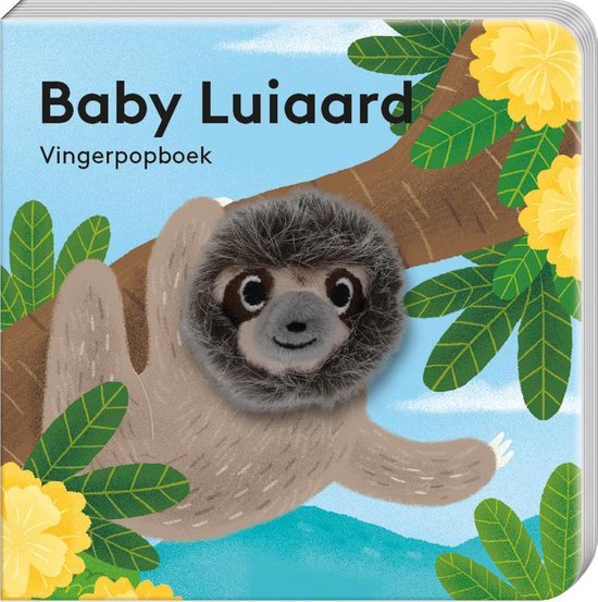 Vingerpopboekje Baby Luiaard thumbnail