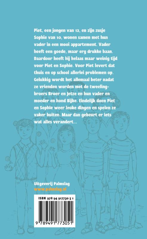 Piet en Sophie achterkant