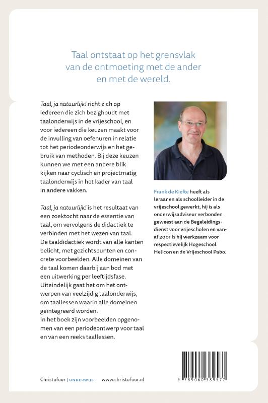 Taal, ja natuurlijk! achterkant