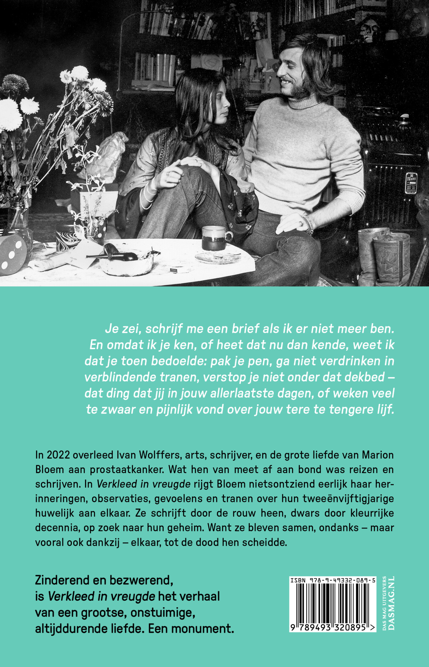 Verkleed in vreugde achterkant