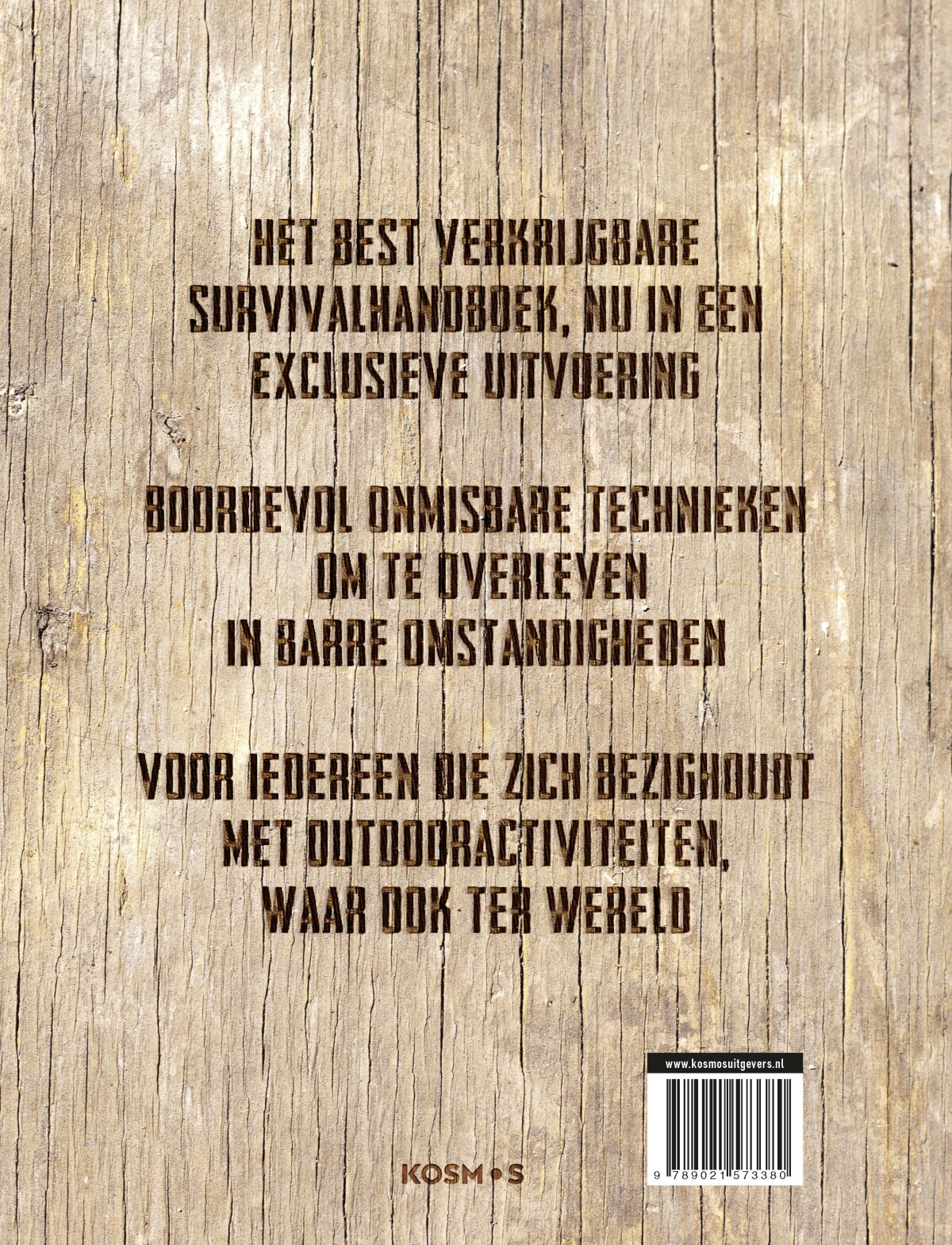 Het grote SAS survival handboek achterkant