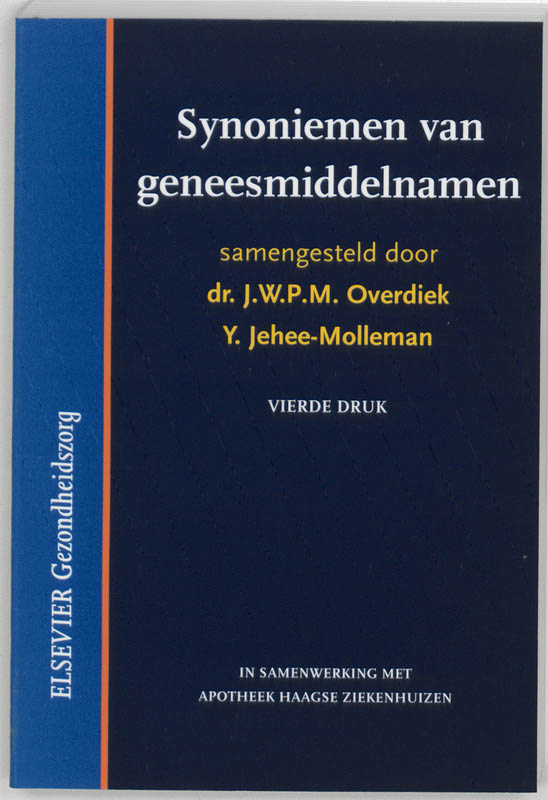boekenbalie_9789035228610_cover Synoniemen van Geneesmiddelen