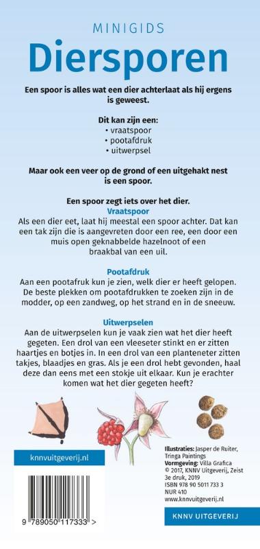 Minigids Diersporen / Minigids achterkant