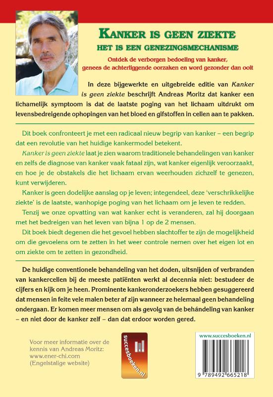 Kanker is geen ziekte Kanker is geen ziekte achterkant