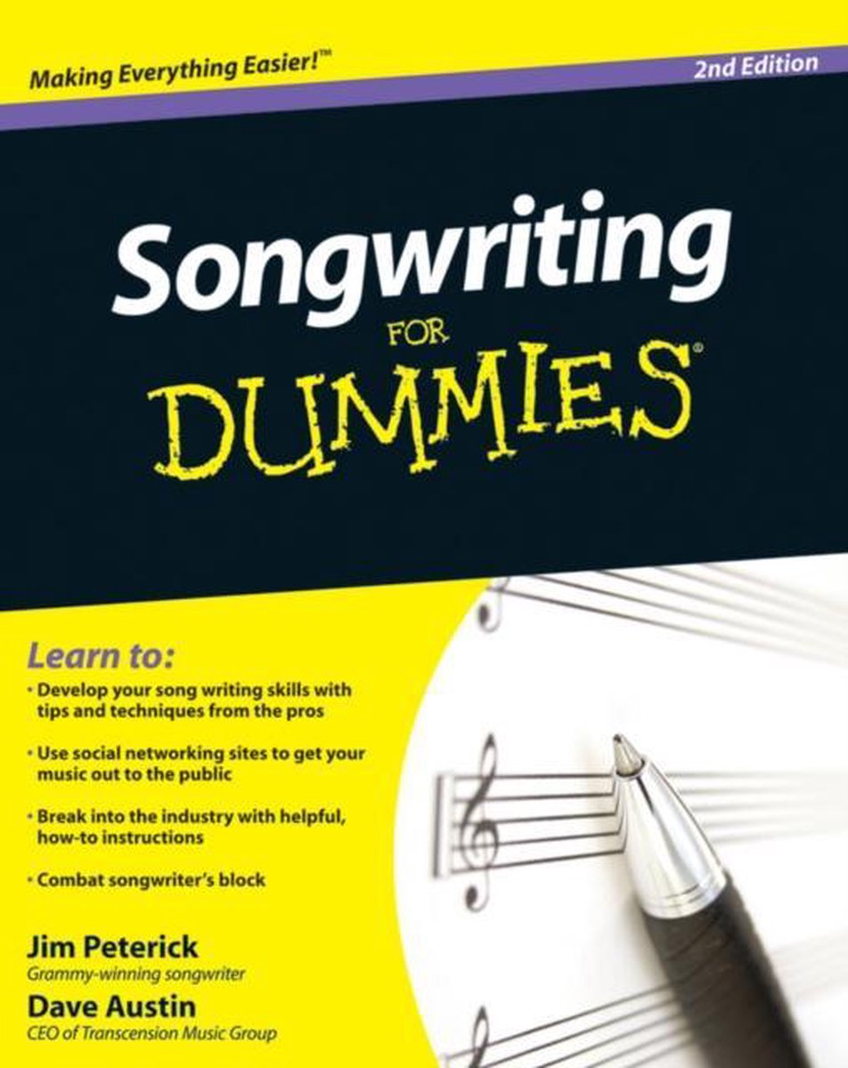 Songwriting For Dummies 2nd