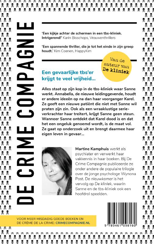 De nieuwkomer achterkant
