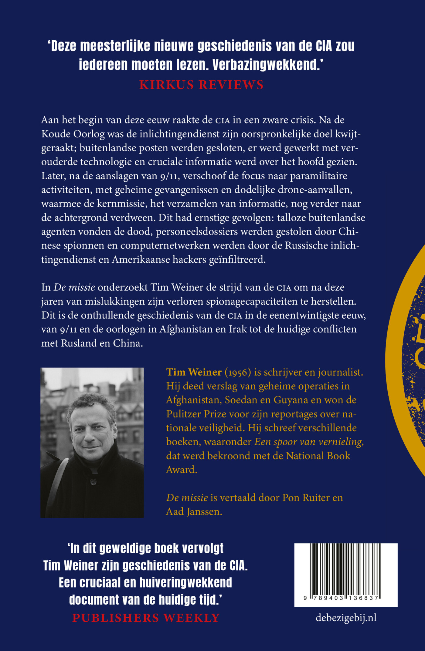 De missie achterkant