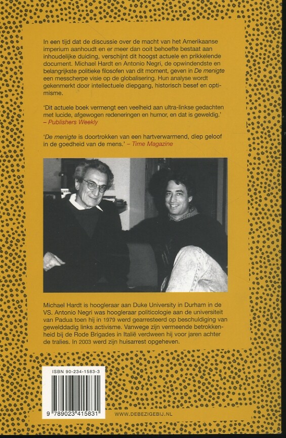 De menigte De menigte achterkant