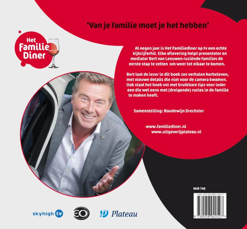 Het Familiediner achterkant