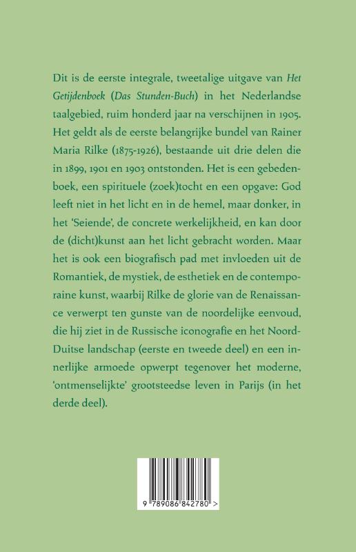 Het getijdenboek achterkant