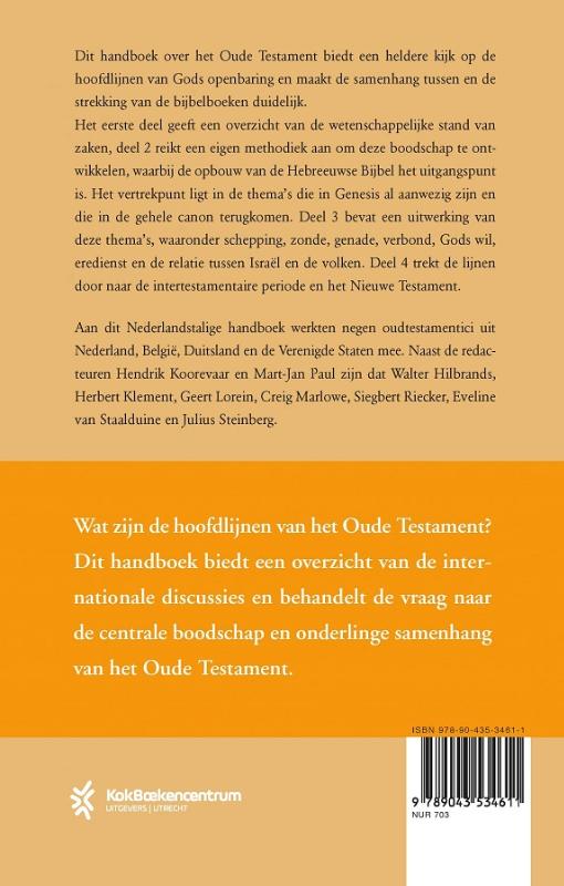 Theologie van het Oude Testament achterkant