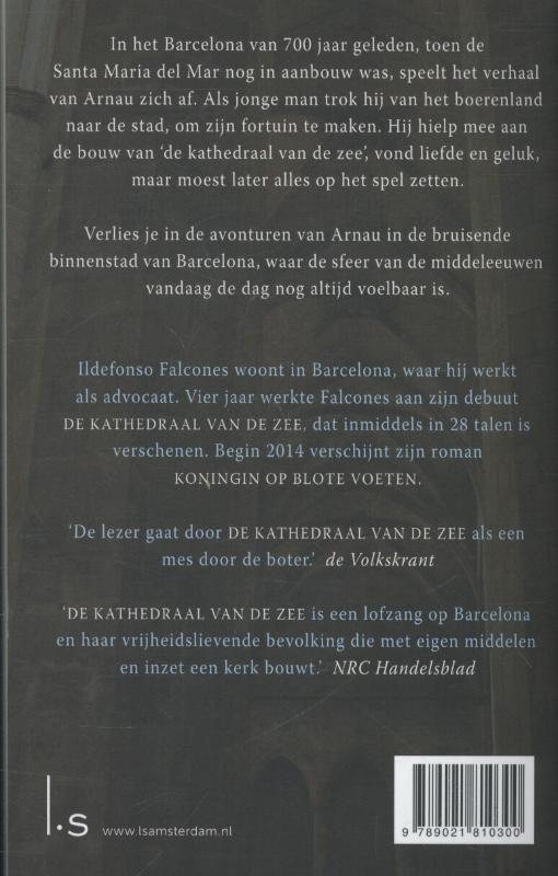 De kathedraal van de zee 1 -   De kathedraal van de zee achterkant