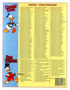 Donald Duck als landmeter / De beste verhalen van Donald Duck / 130 achterkant