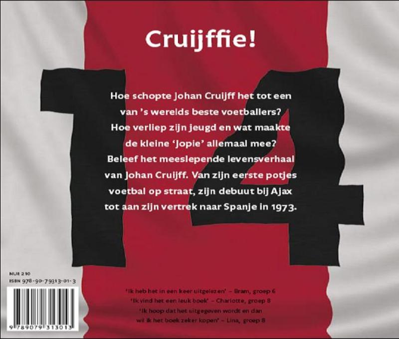 Cruijffie achterkant