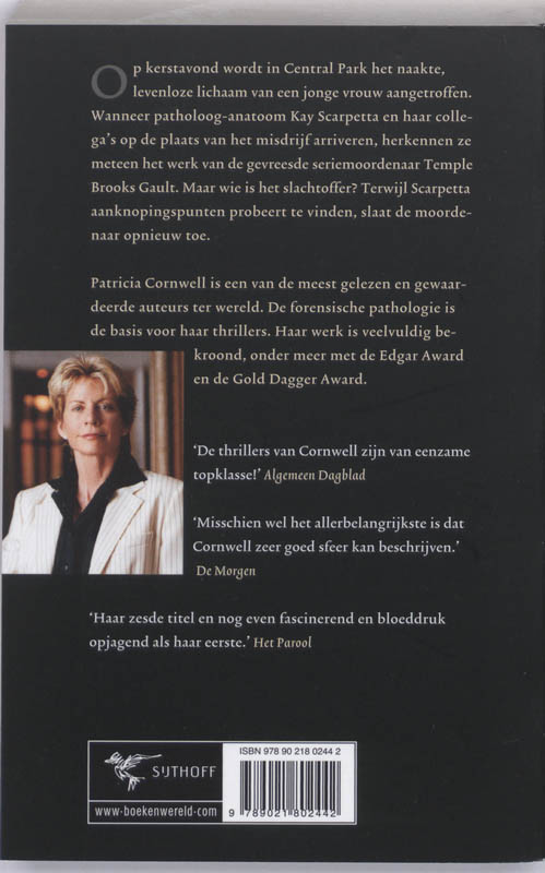 Het Kainsteken 6 Kay Scarpetta achterkant