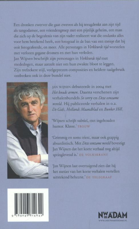 Verkleurde tijd achterkant