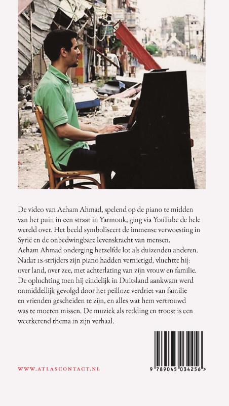 De pianist van Yarmouk De pianist van Yarmouk achterkant