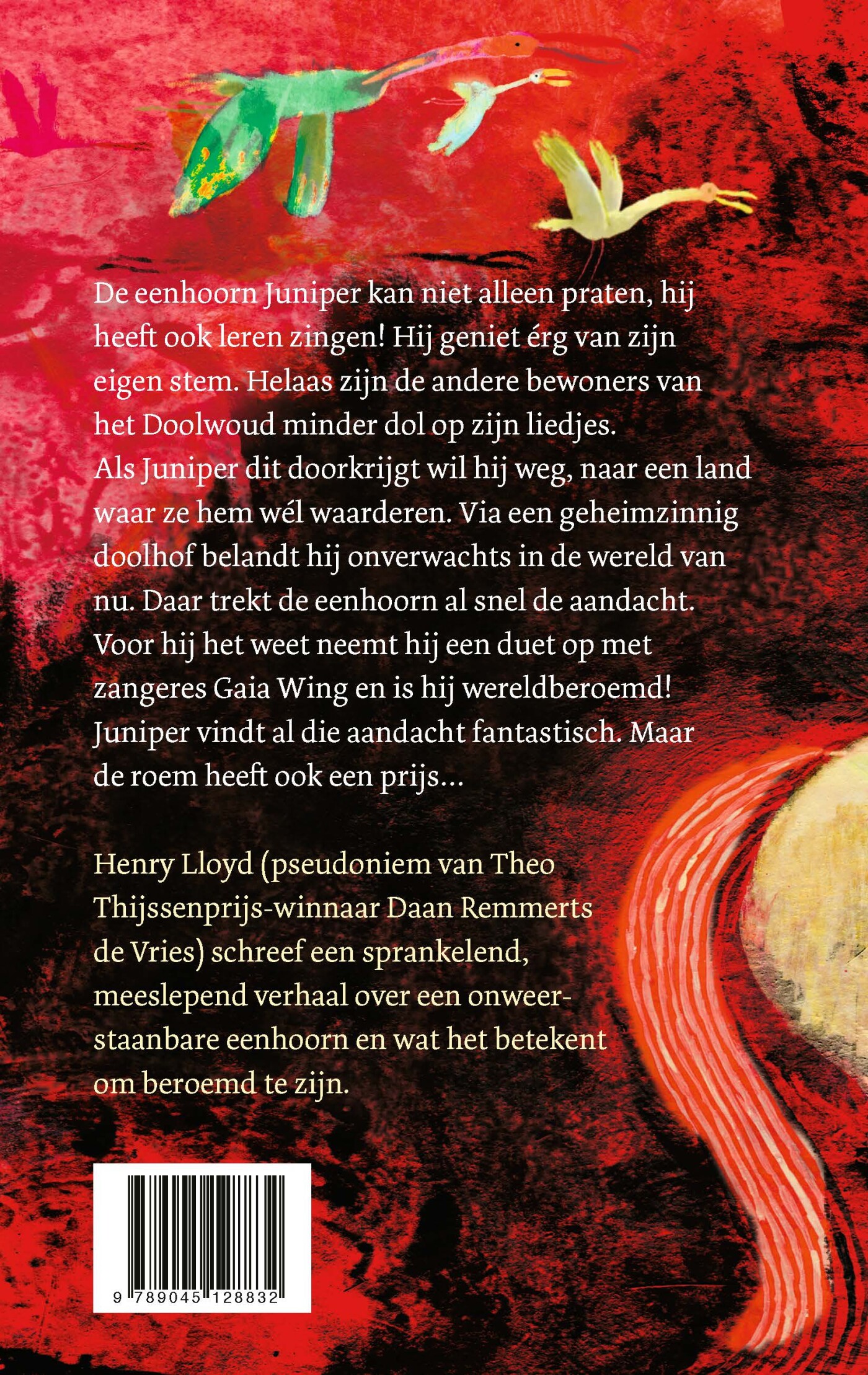 Juniper de zingende eenhoorn / Juniper / 4 achterkant