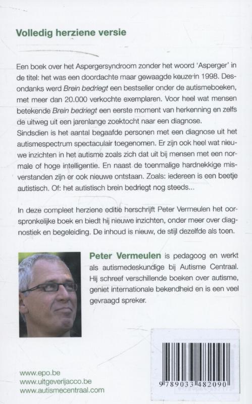 Brein bedriegt. Autisme en normale tot hoge begaafdheid achterkant