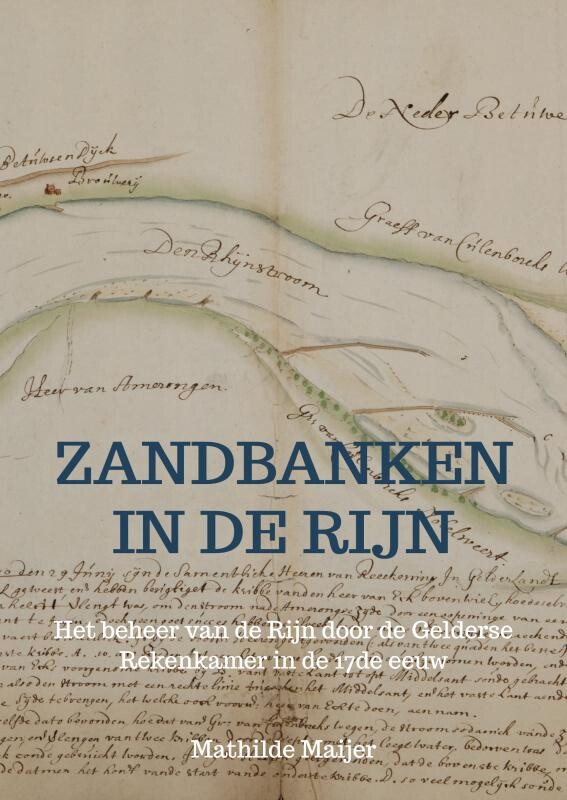 Zandbanken in de Rijn