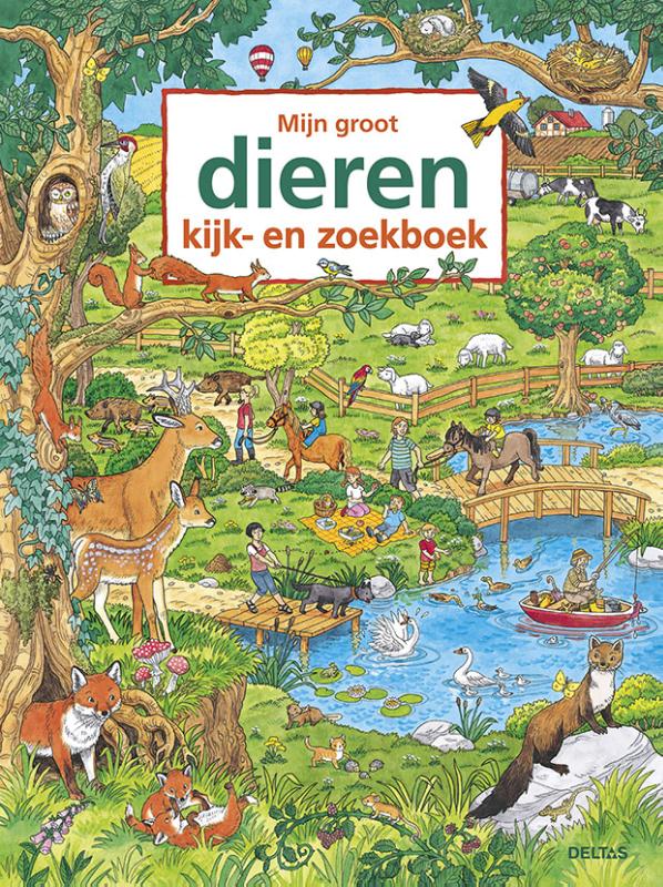 Mijn groot dieren kijk- en zoekboek