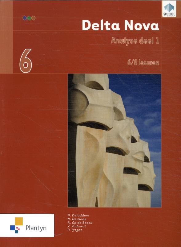 boekenbalie_9789030142652_cover Delta Nova 6 Analyse deel 1 (6/8u) (incl. Scoodle) / Vast Boek / Delta Nova